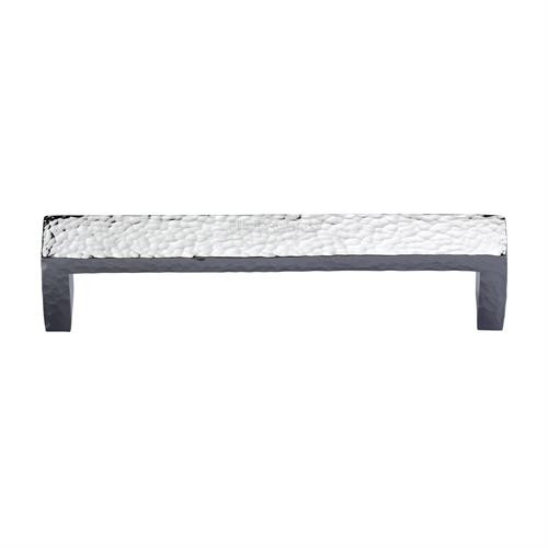 M Marcus Heritage Brass Hammered Wide Metro Design Cabinet Pull 192mm Centre to Centre